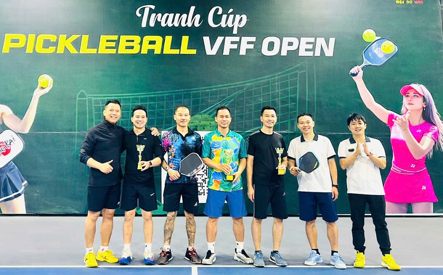 Nhiều bất ngờ xuất hiện tại giải đấu của VFF Pickleball Club
